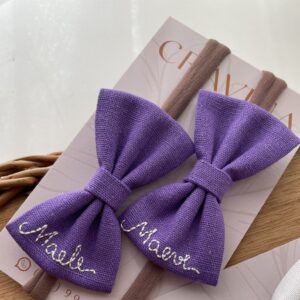 Laço Gravatinha M - C/ nome