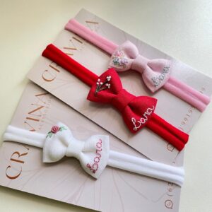 Laço gravatinha c/ nome