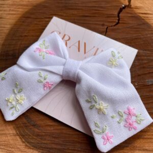 Laço Helena - Bordado