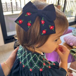 Laço Helena - Bordado