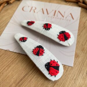 Tic Tac Bordado - Joaninhas