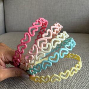 Tiara de corações infantil